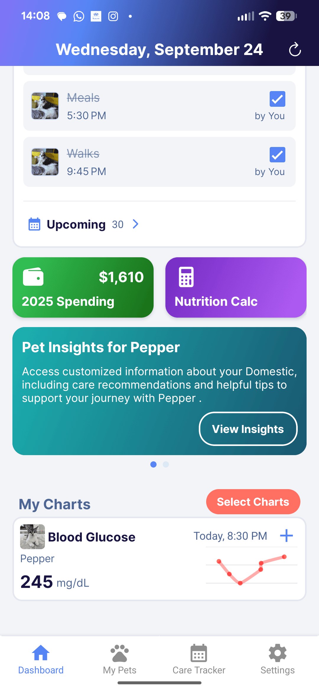 Track Pet Expenses in Every Wag